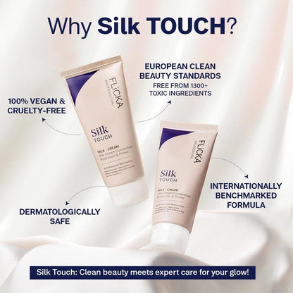 Flicka Silk Touch | Patchy Makeup & Visible Pores